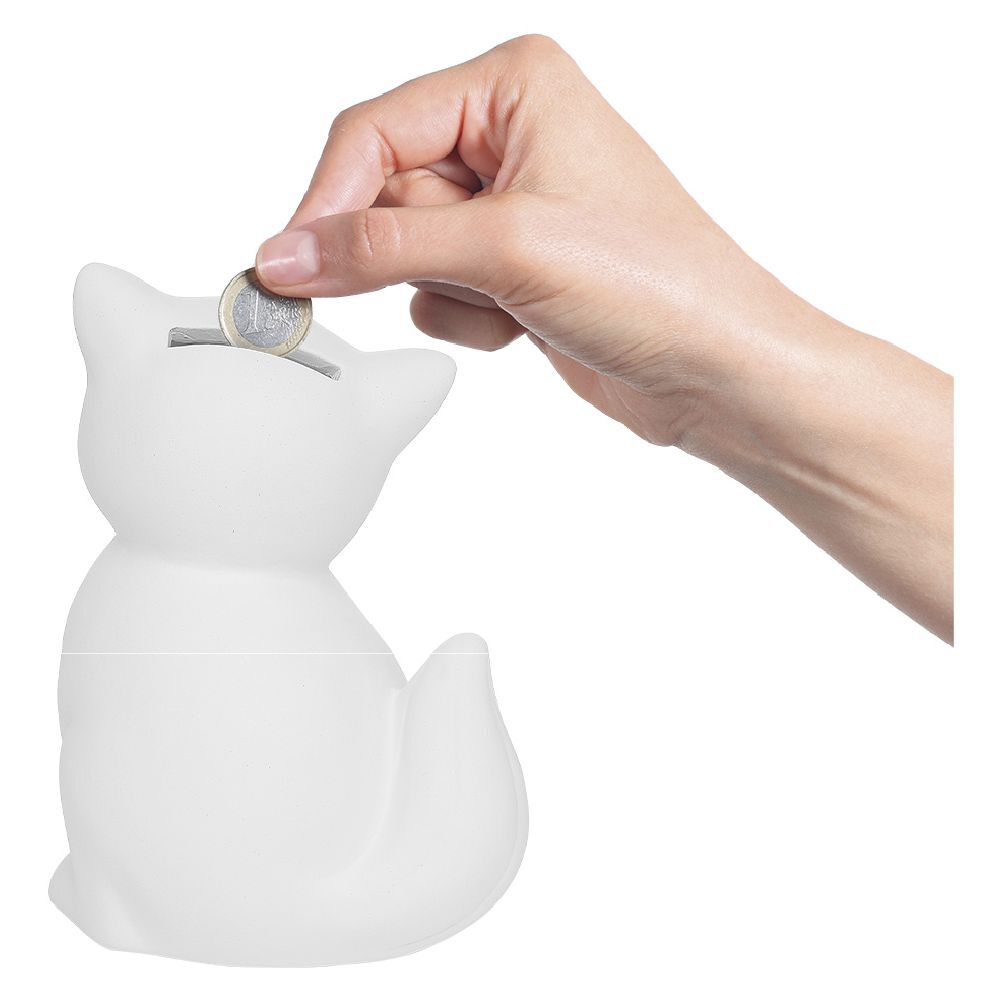 Tirelire chat licorne personnalisable