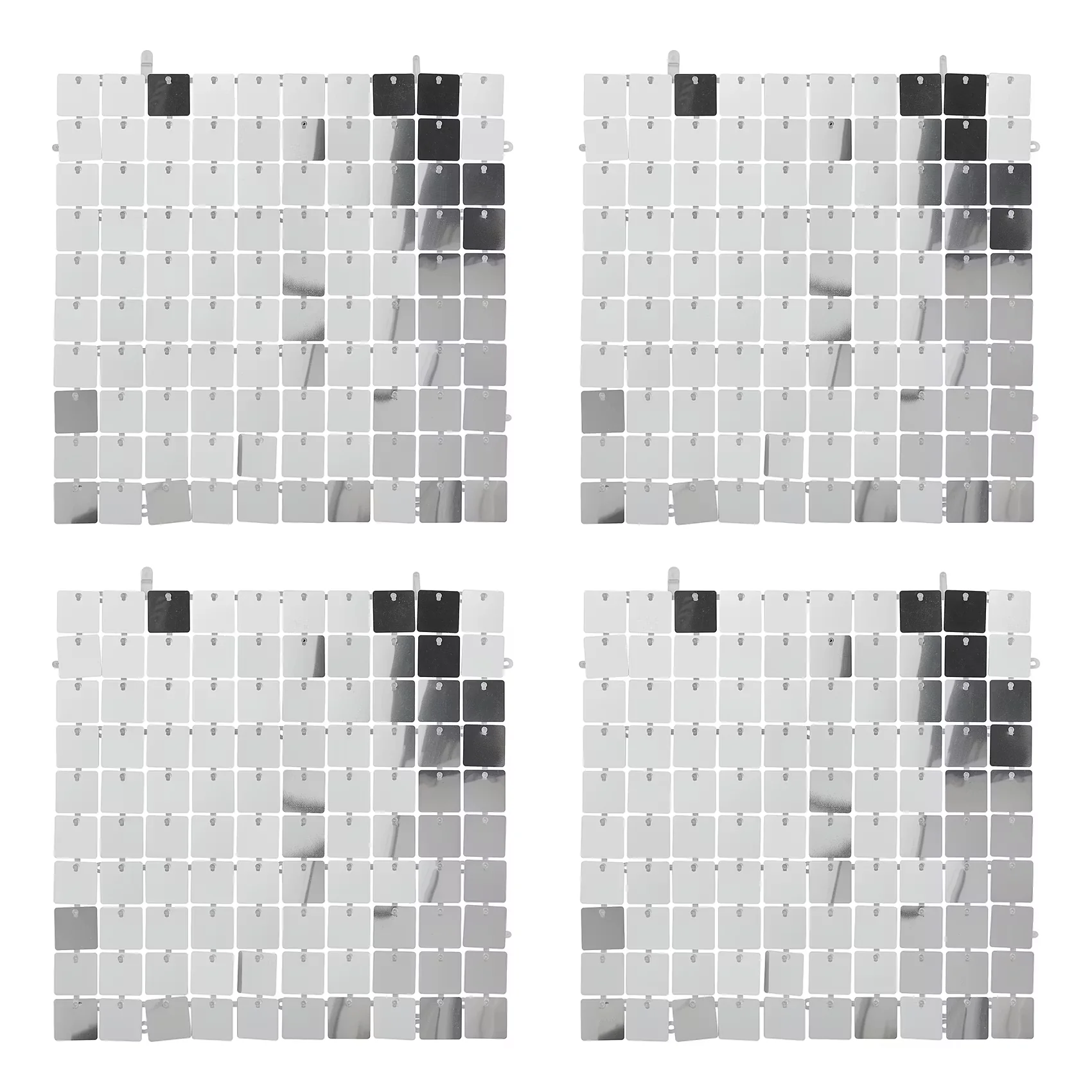 DISCO Wanddekoration 4er-Set