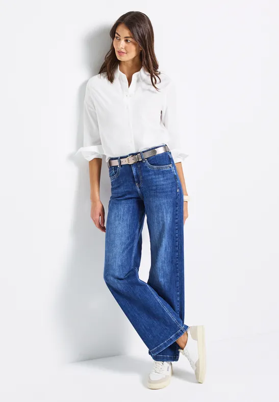 Gürtel im Metallic Look