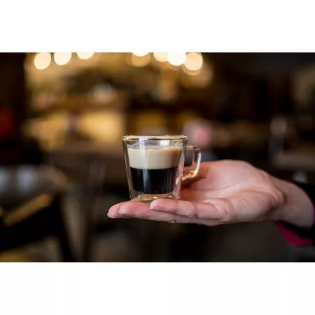 Kpl. filiżanek termicznych do espresso z podwójną ścianką 80 ml (2 szt.) Vialli Design - Diva 1K.DIVA.6407