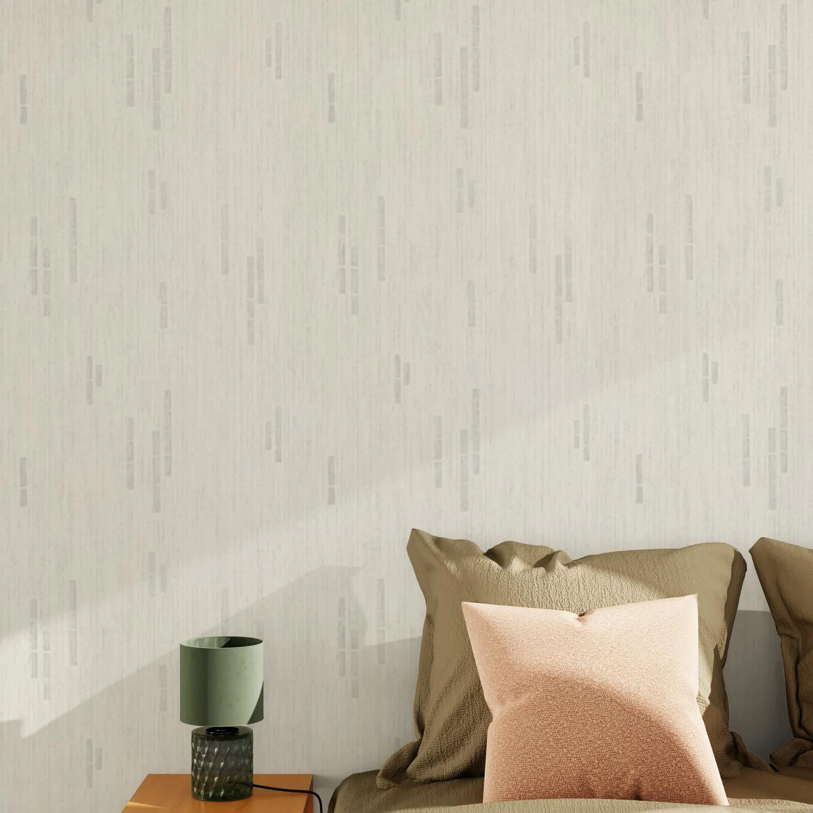 Papier peint intissé KYRIEL coloris blanc