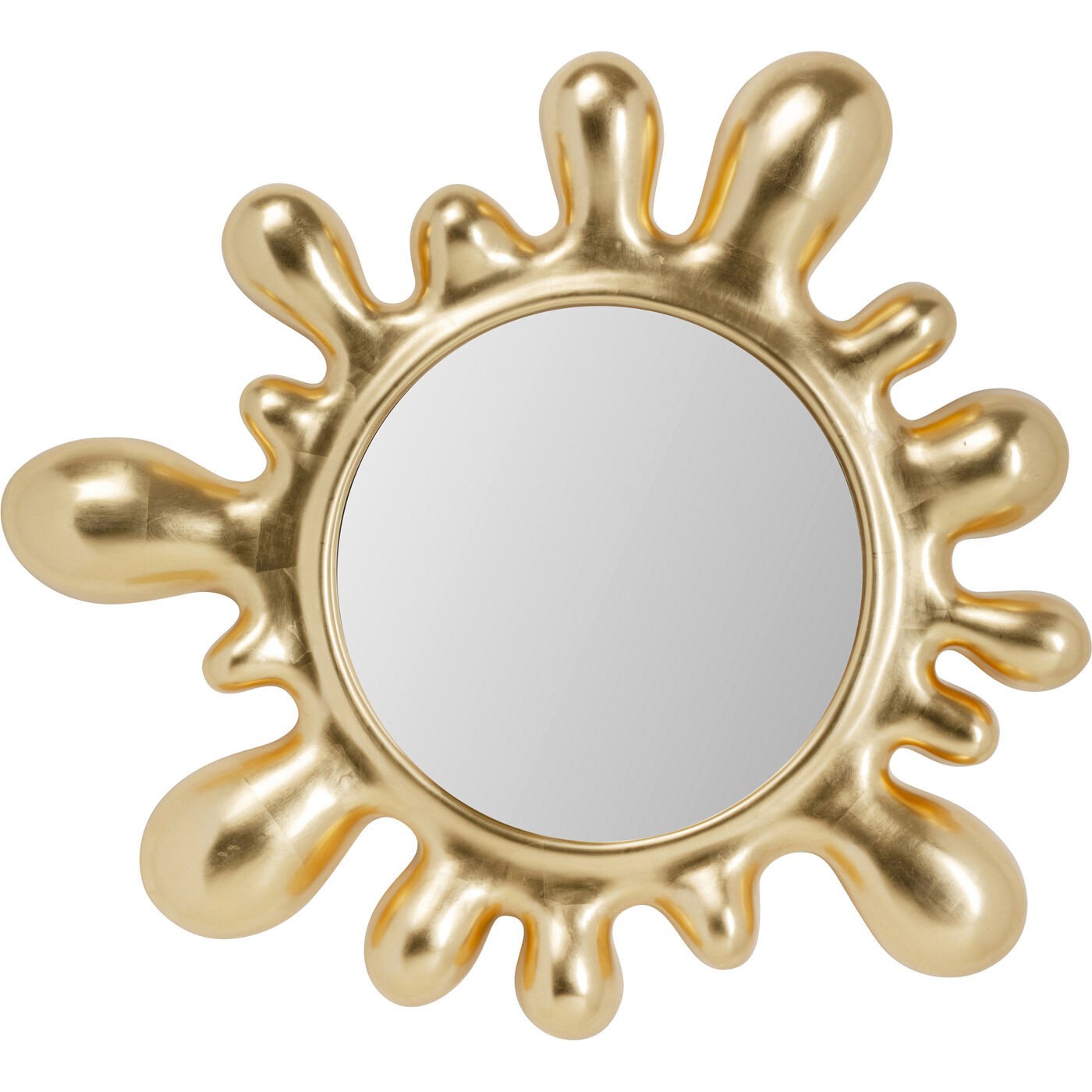 Kare Design Giant Drop spiegel - goud - 122x111cm