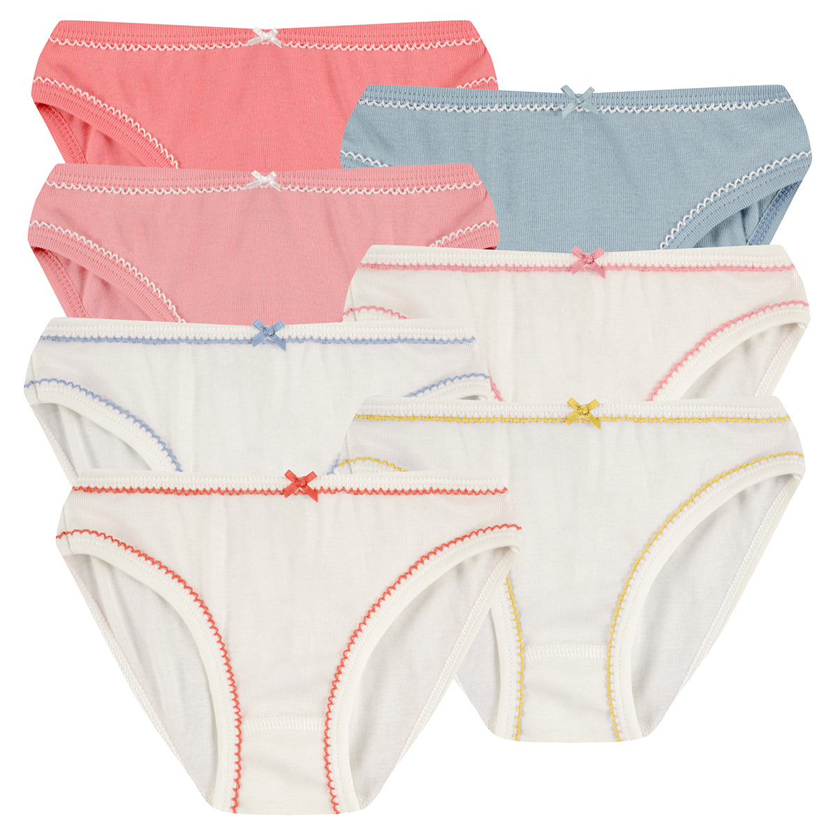 Petit Bateau - 7 CULOTTES - Multicolour