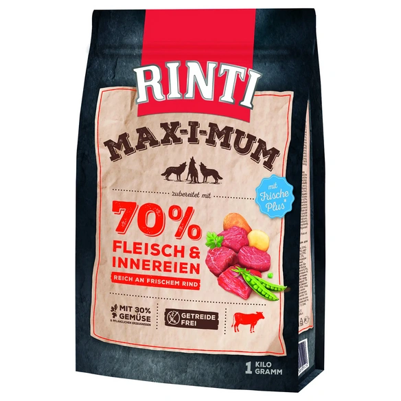 Hundetrockenfutter, Alleinfuttermittel, Rind, 1000 g