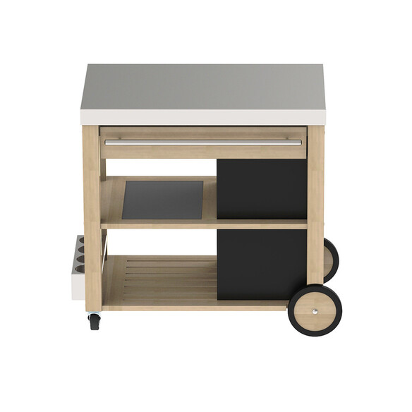Desserte Mobilot bois et inox - ENO