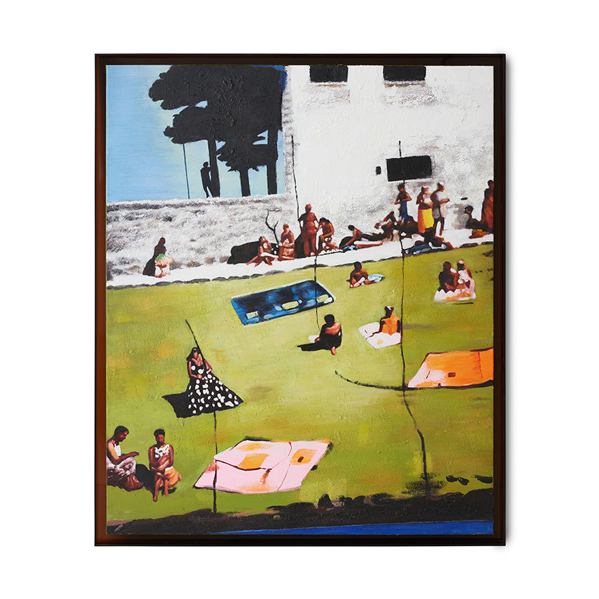 HKLIVING schilderij met lijst Endless Summer – 127x152cm