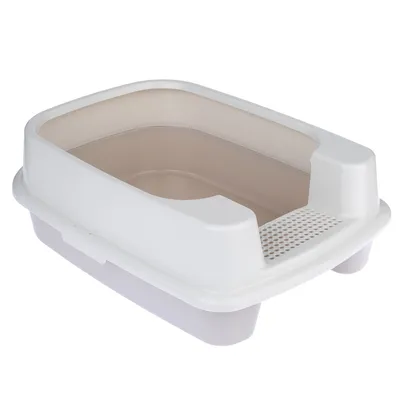 TIAKI Toyger Rounded Cat Litter Tray