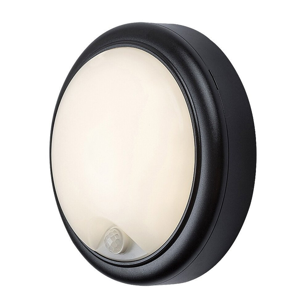 Kinkiet zewnętrzny Hitura z czujnikiem czarny LED 1x15W 1350lm IP54 Rabalux