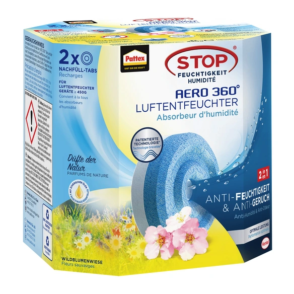 Luftentfeuchter »Aroma Wildblumenwiese«, 1,3 l, nachfüllbar