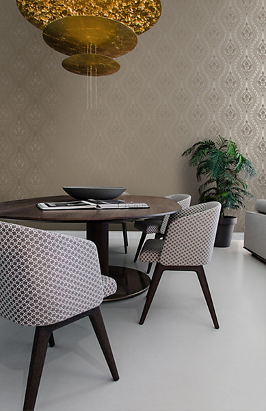 Origin Wallcoverings papier peint ornement bronze brillant 53 cm x 10.05 m