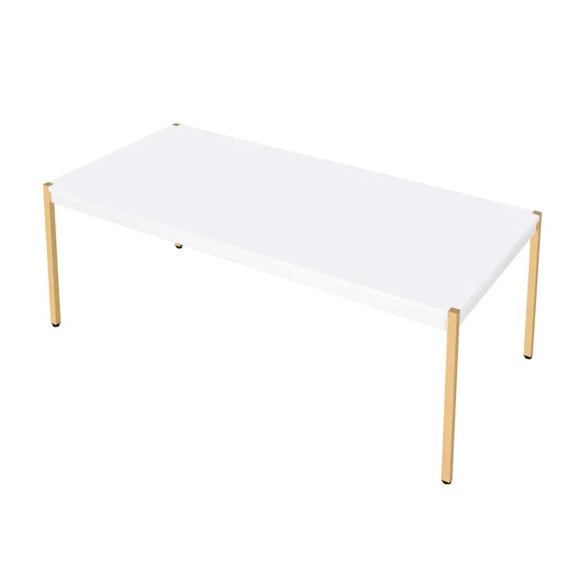 Rectangular Wooden Top Coffee Table