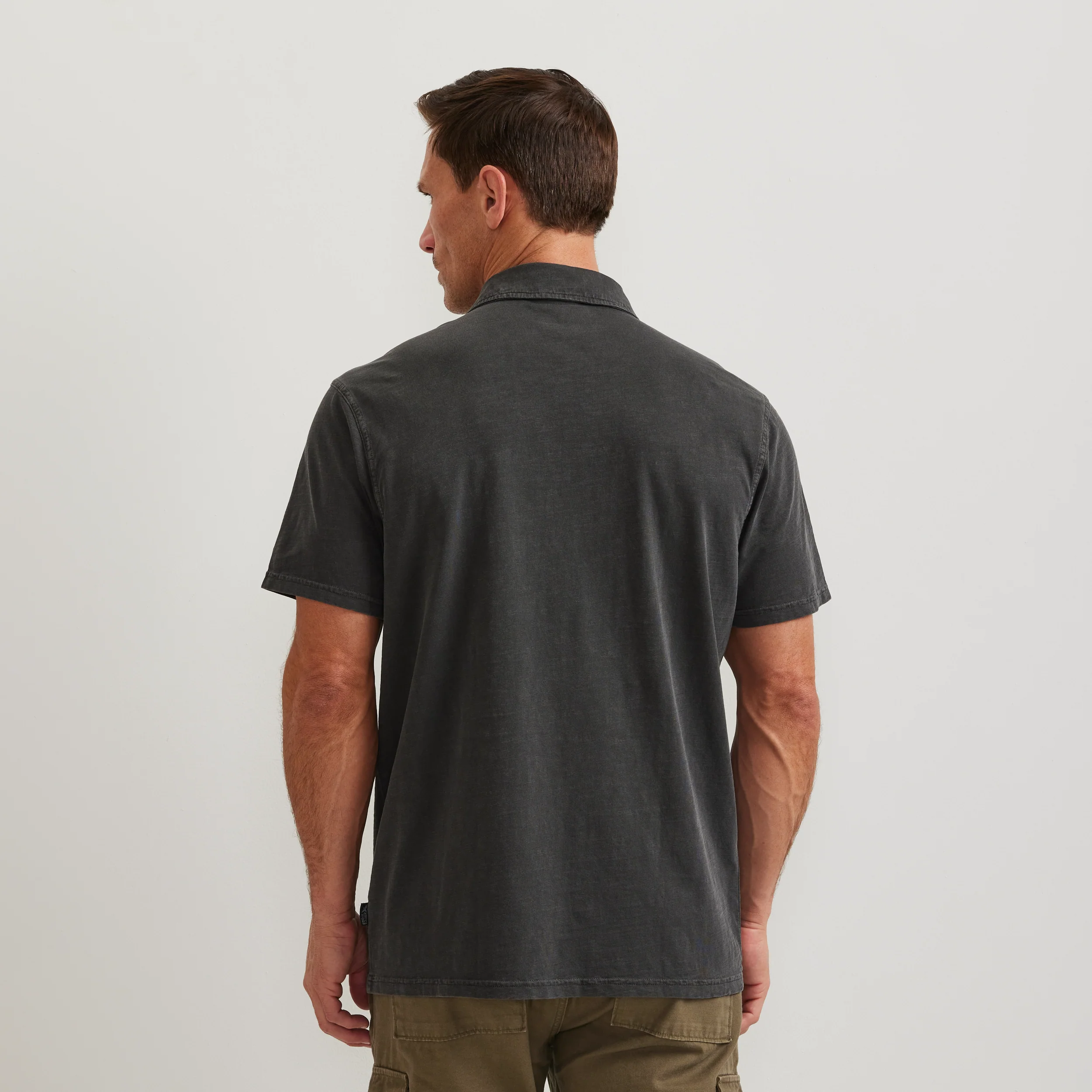 Men's Sunwashed Cotton Pocket Polo