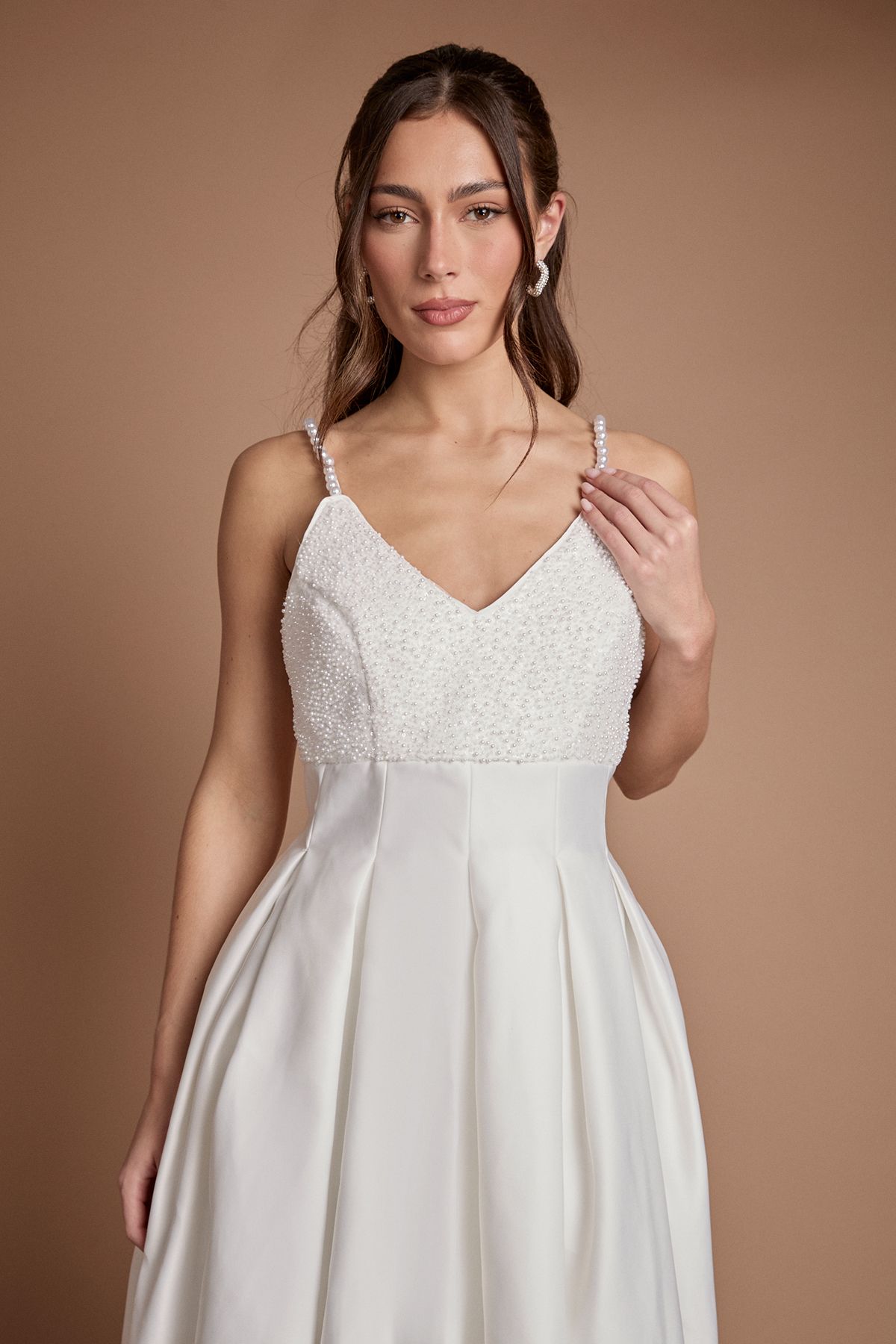 Coast Beaded Embellished Full Skirt Wedding Dress