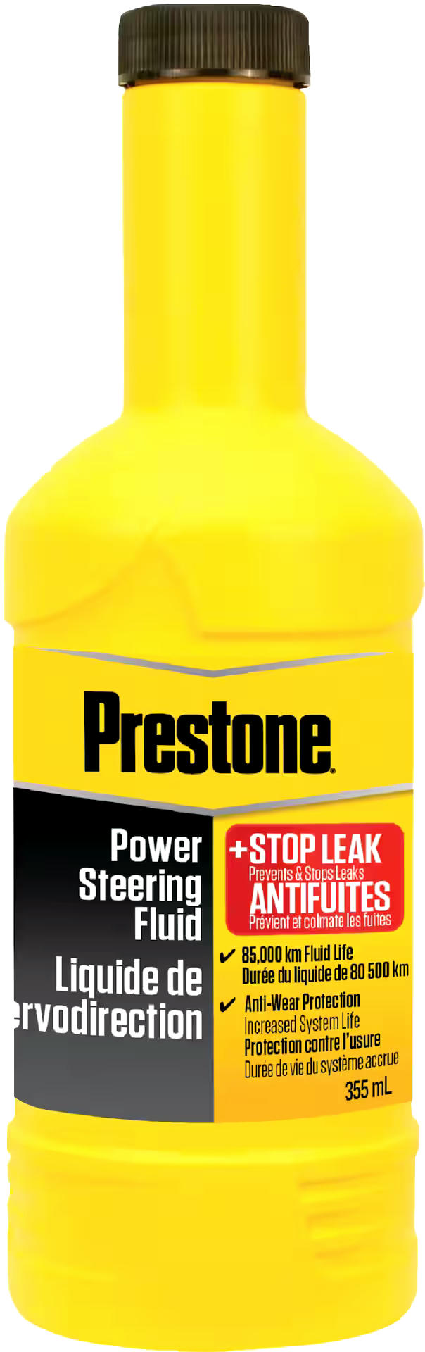 Prestone® Power Steering Fluid + Stop Leak - 355mL