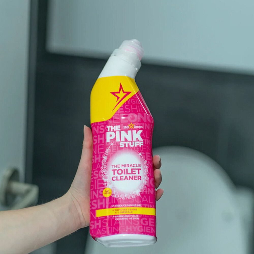 RENGJØRINGSMIDDEL THE PINK STUFF MIRACLE TOALETT GEL 750ML