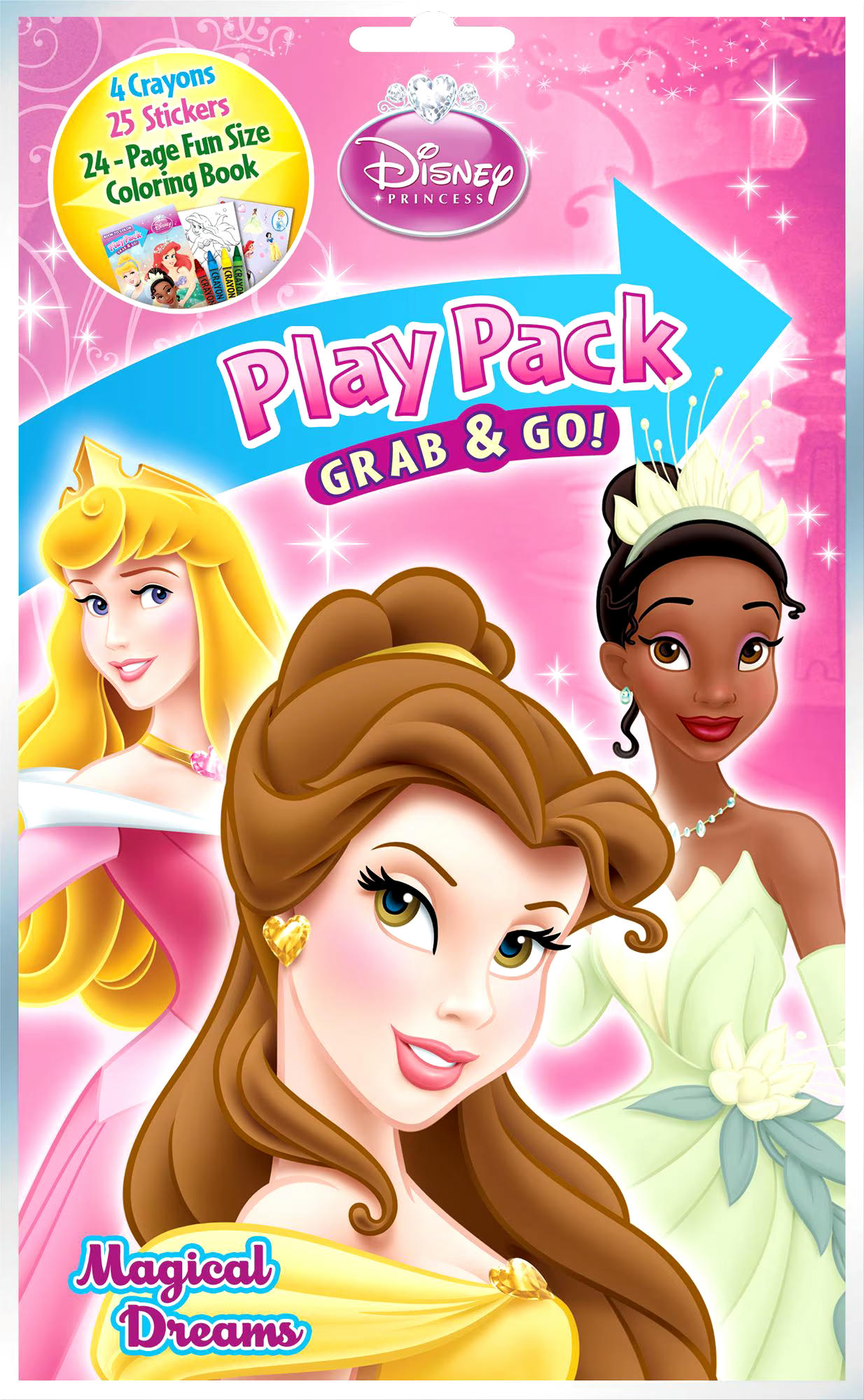 Disney Princess Grab & Go Play Pack, 30-pc