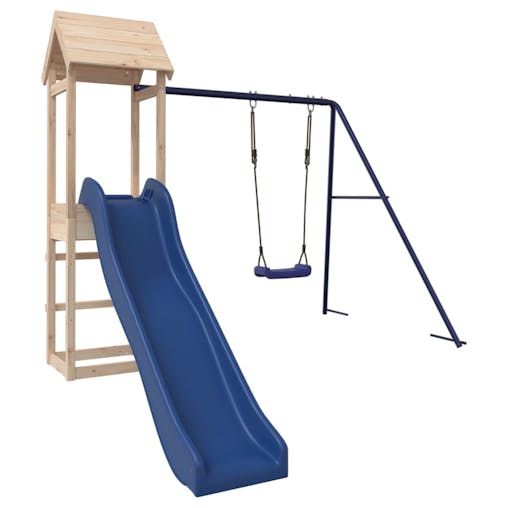 NNEVL Outdoor Playset Solid Wood Pine