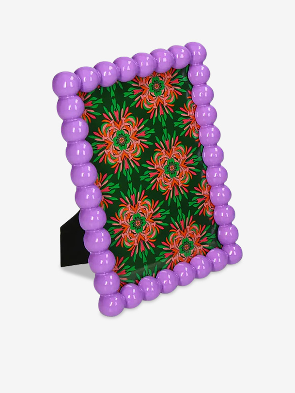 Cadre perles violet - kersten violet