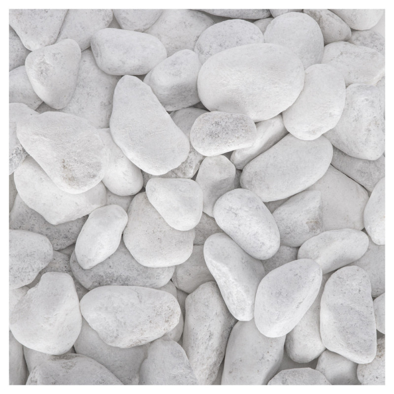 Mini big bag Gravier Carrara en marbre blanc 40-60 mm 450 kg COECK