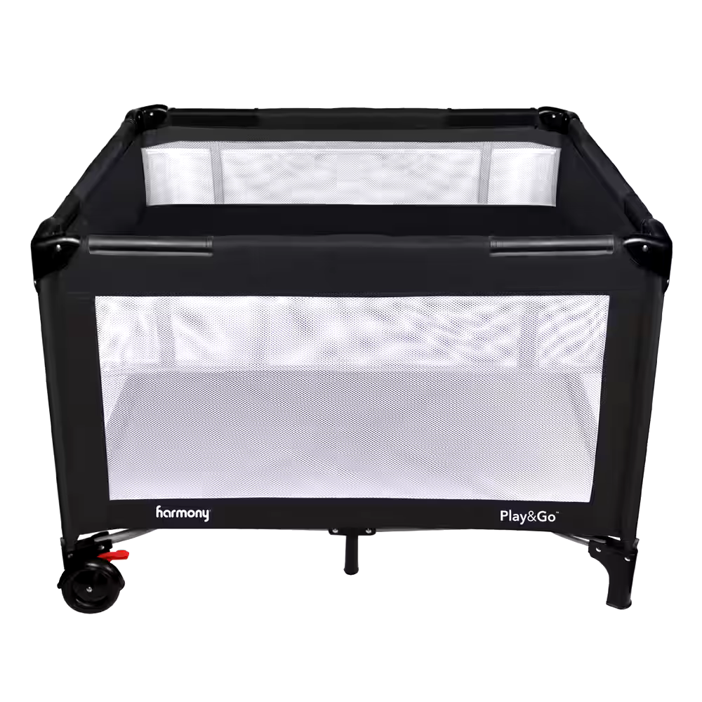 Harmony Play & Go Essentials Playard with Bassinet & Pouch