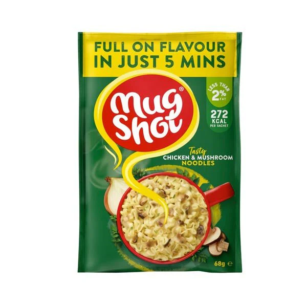 Mug Shot Chicken & Mushroom Noodles 68g