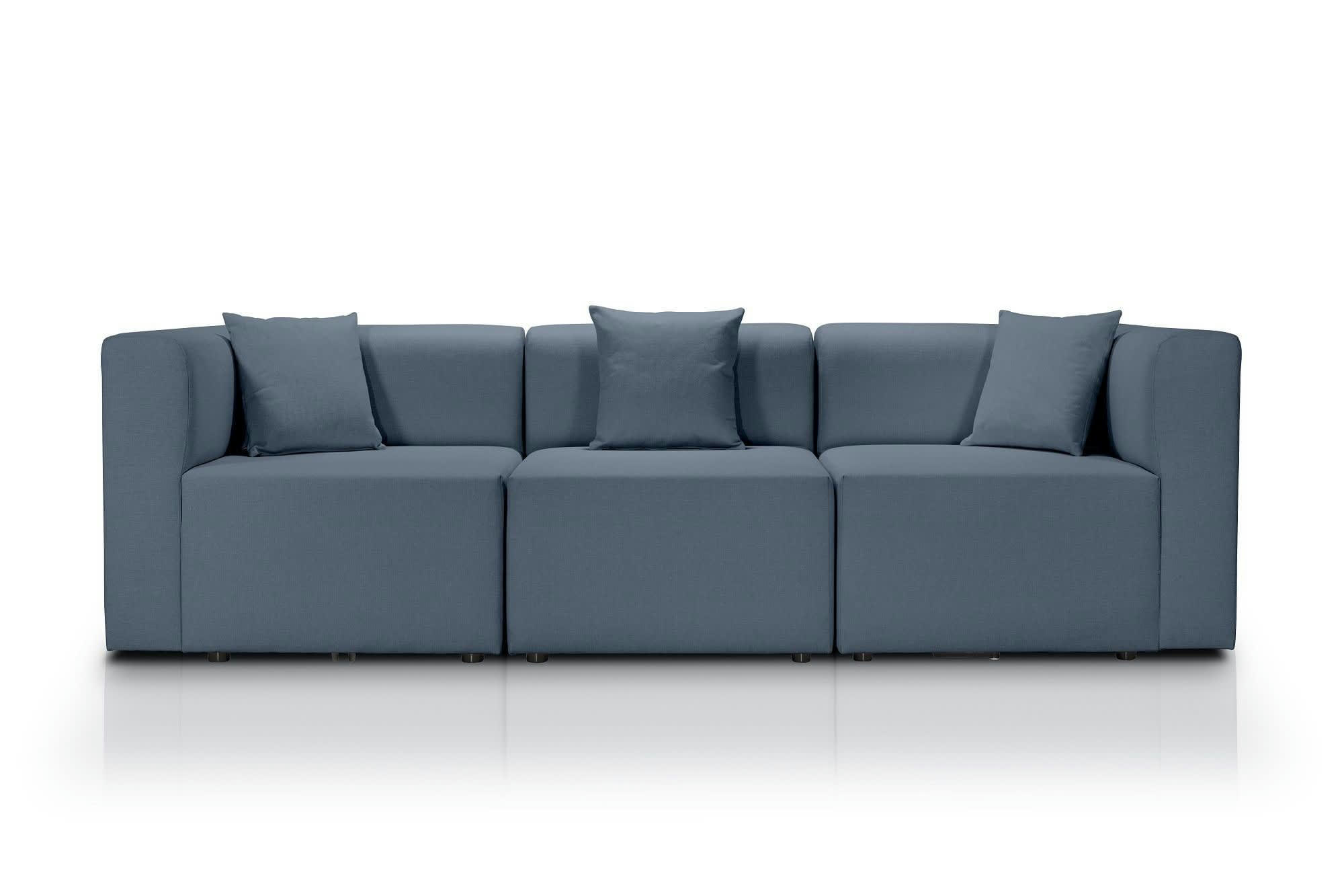 CENTAURI - Canapé modulable 3 places  en tissu