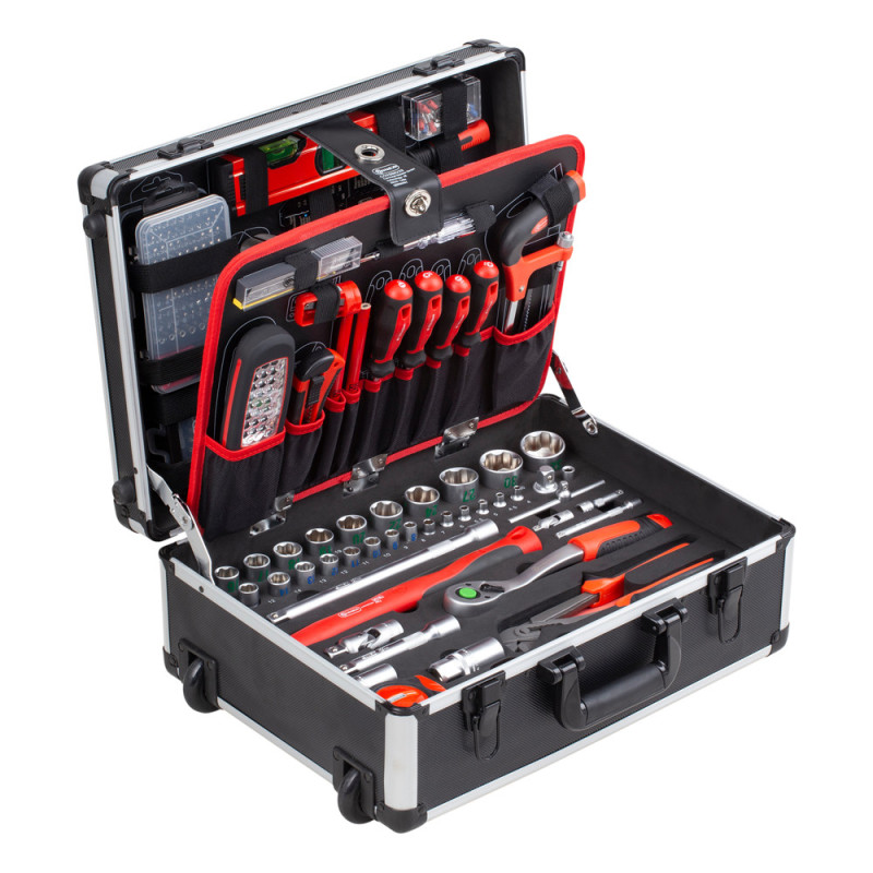 Trolley avec set d'outils 229 pièces CONNEX