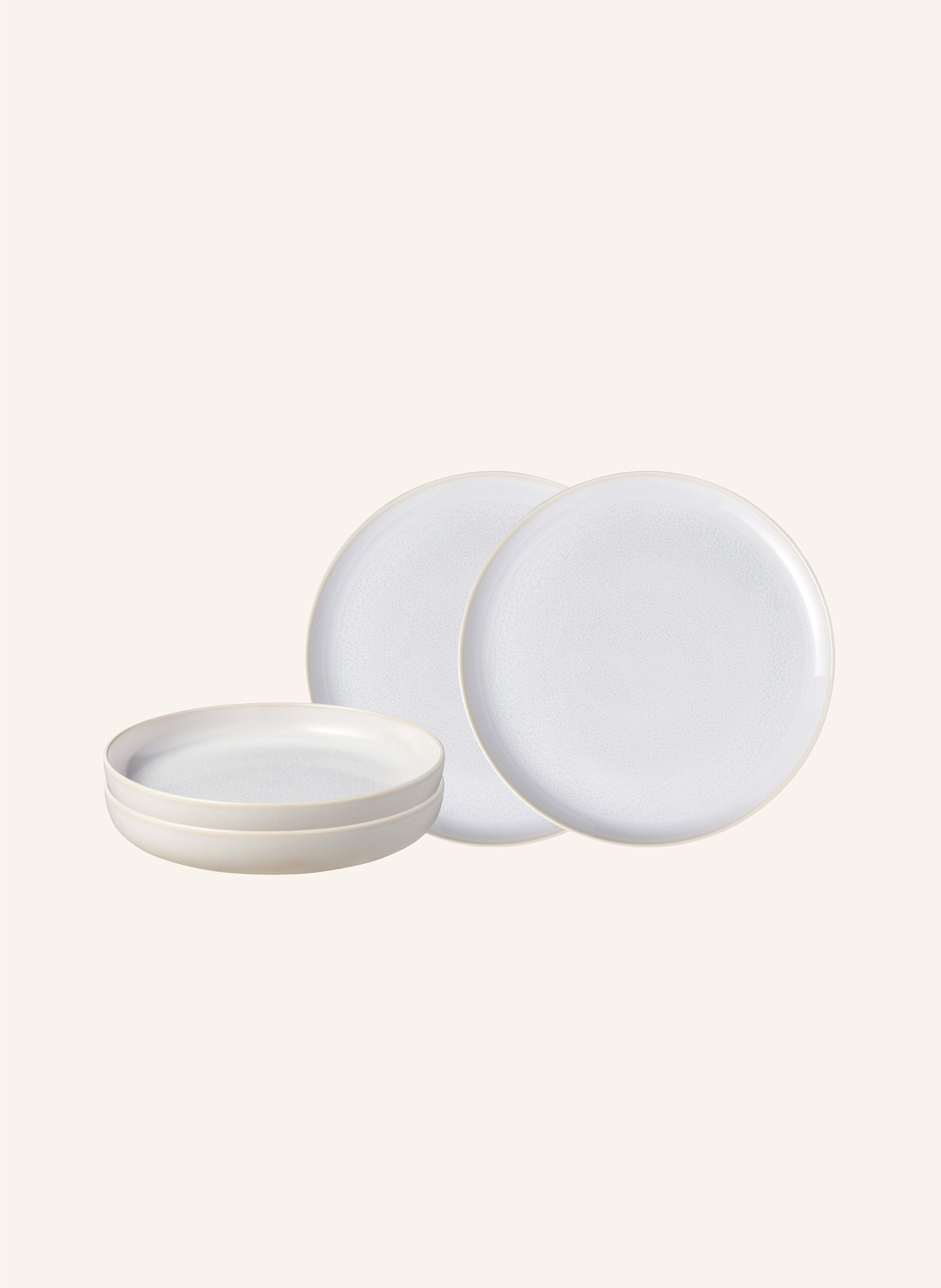 like. by Villeroy & Boch Dinner-Set 4-teilig CRAFTED COTTON