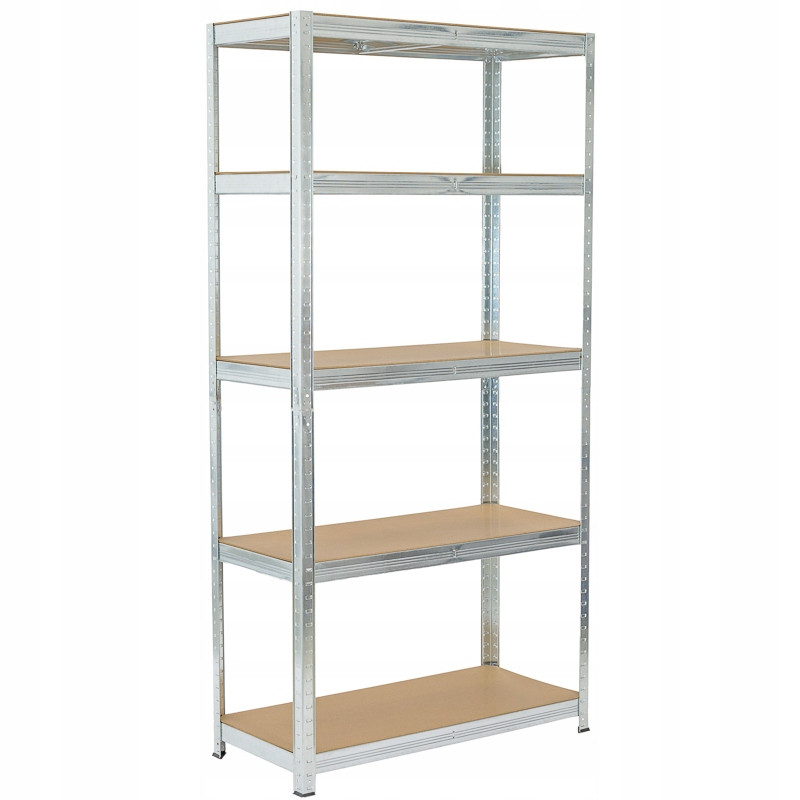 Regał metalowy ocynkowany magazynowy garażowy 180x90x40 trwały 875kg