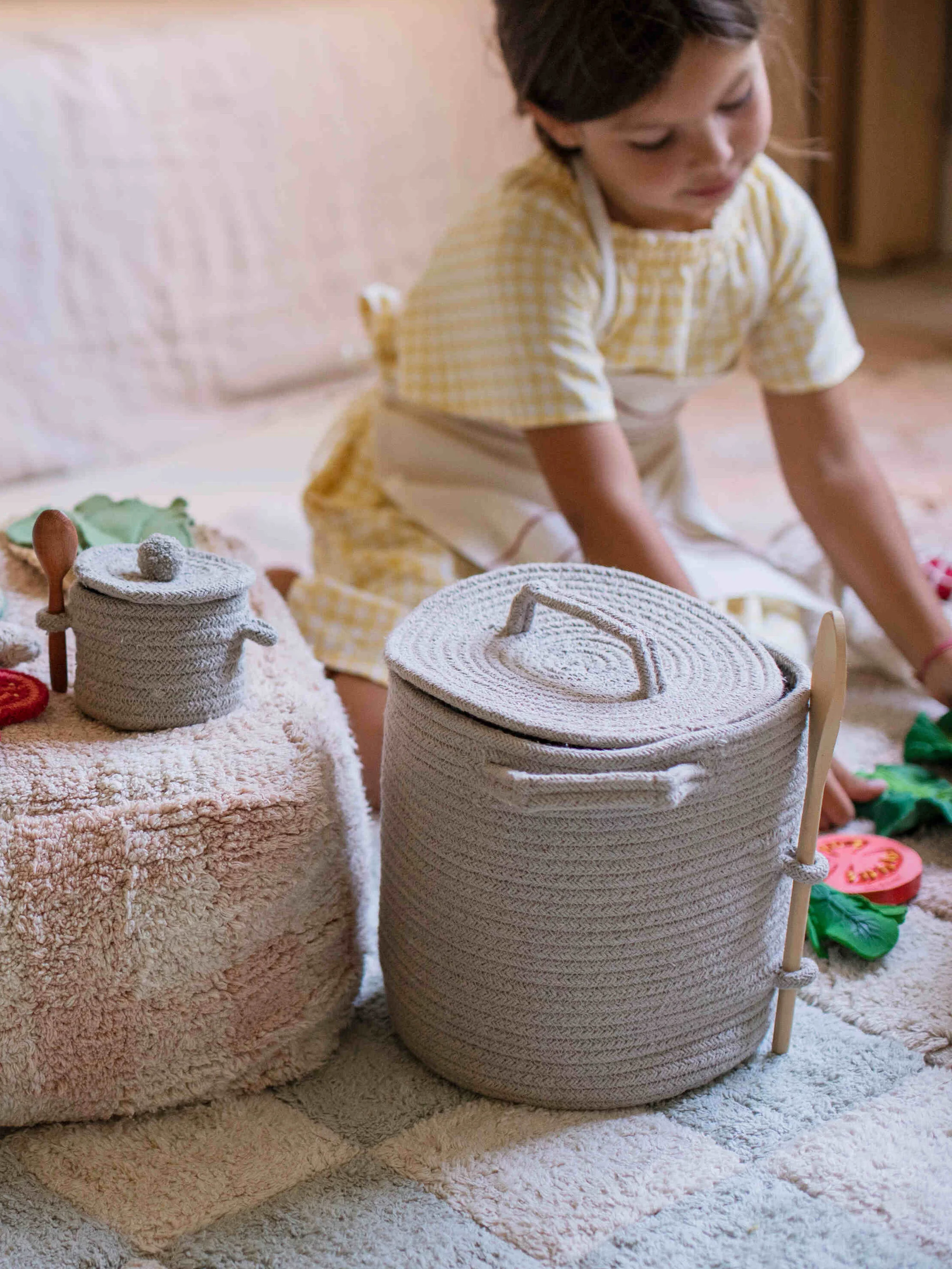 Handgefertigtes Spielzeug-Set Little Chef