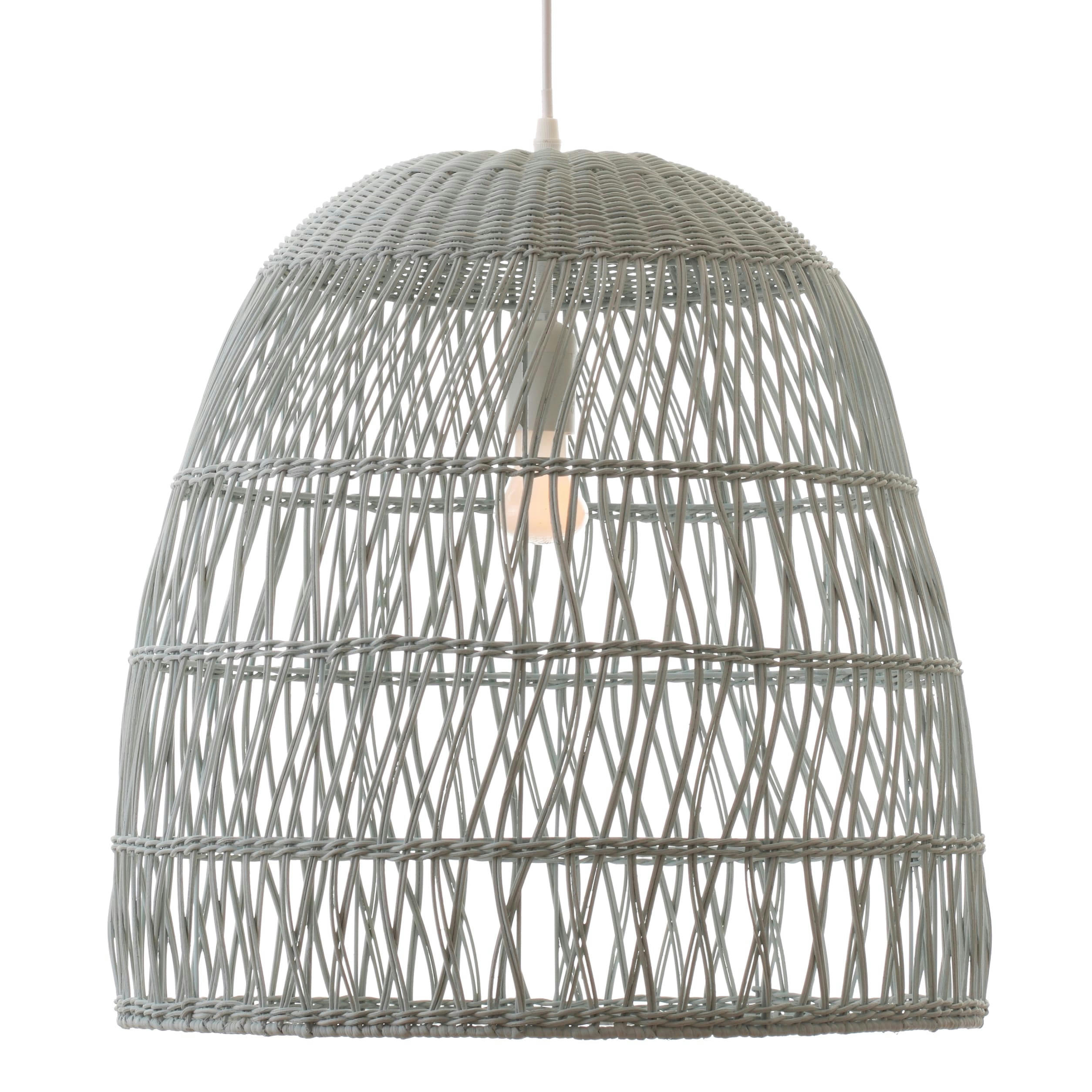 BASKET - Suspension en métal vert