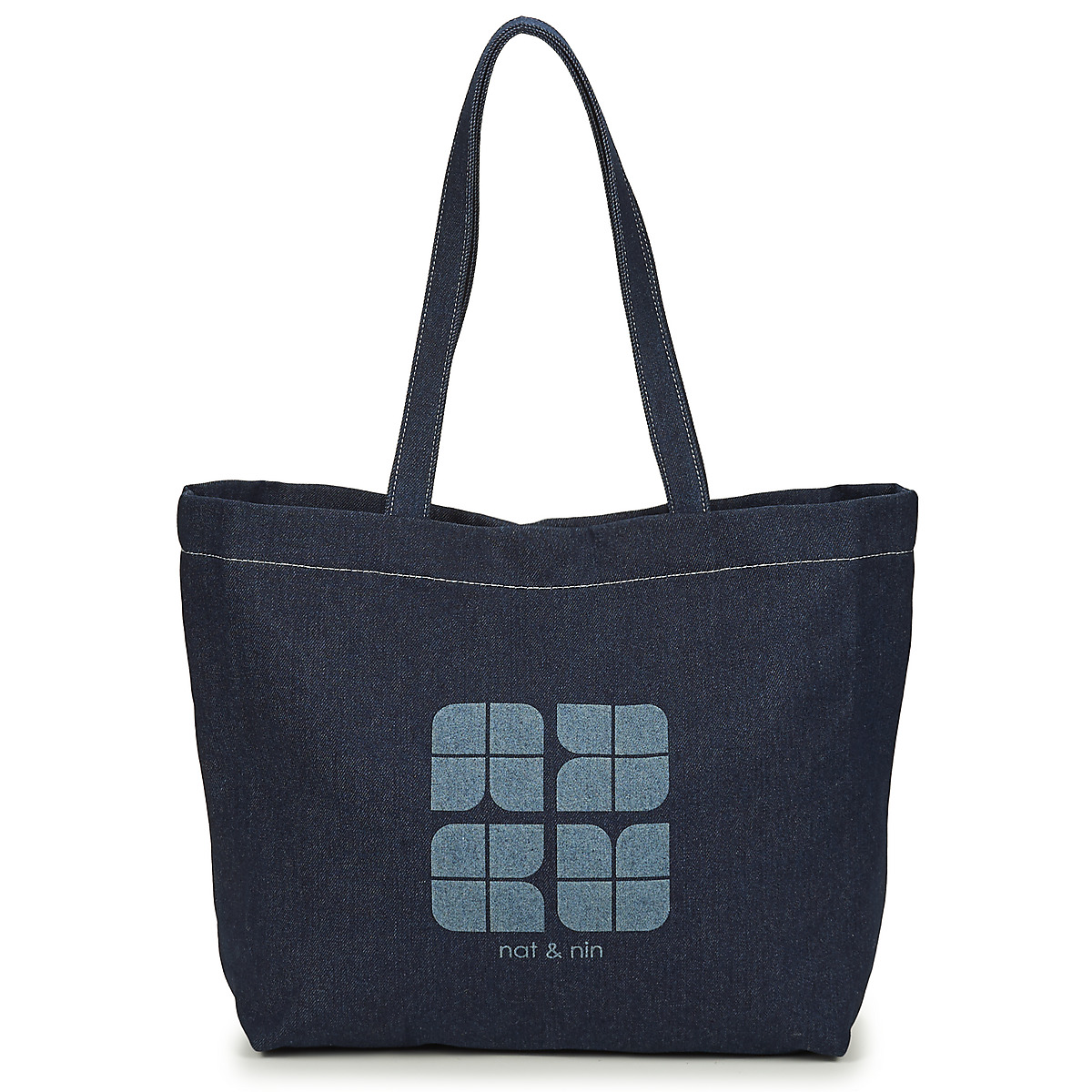 Nat et Nin - CABAS TWENTY - Blue / Dark