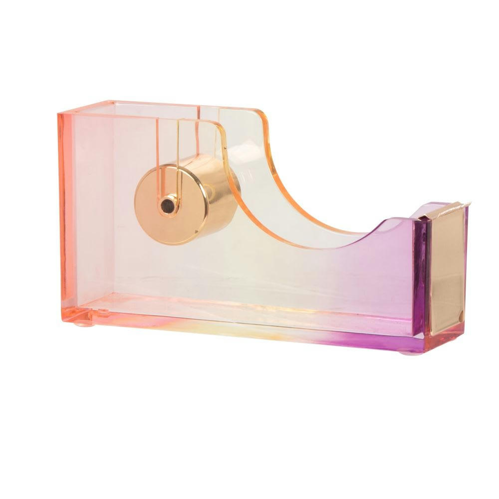 DAISY - Dévidoir ruban adhésif rose et doré