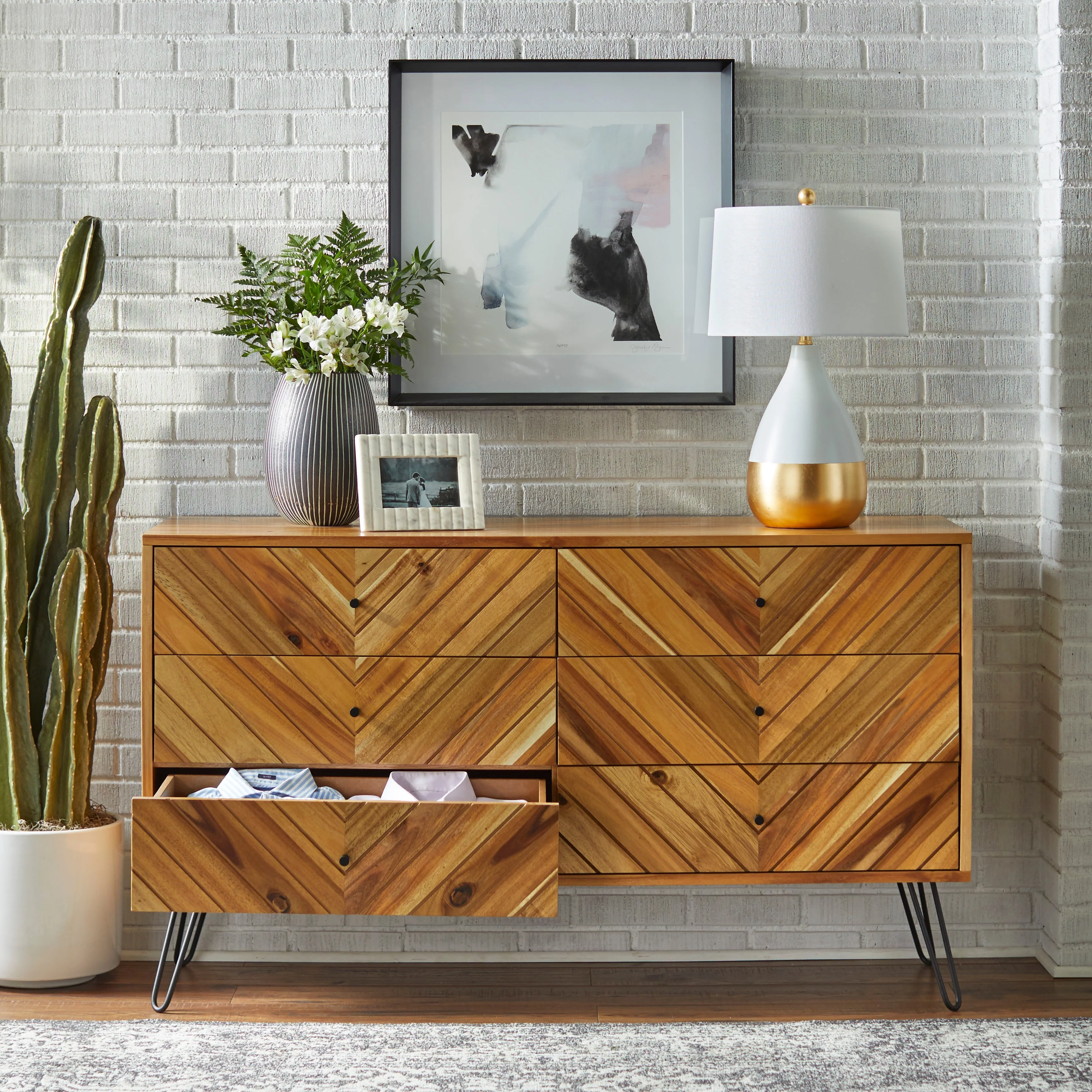 Lifestorey Alexandria 6-Drawer Dresser