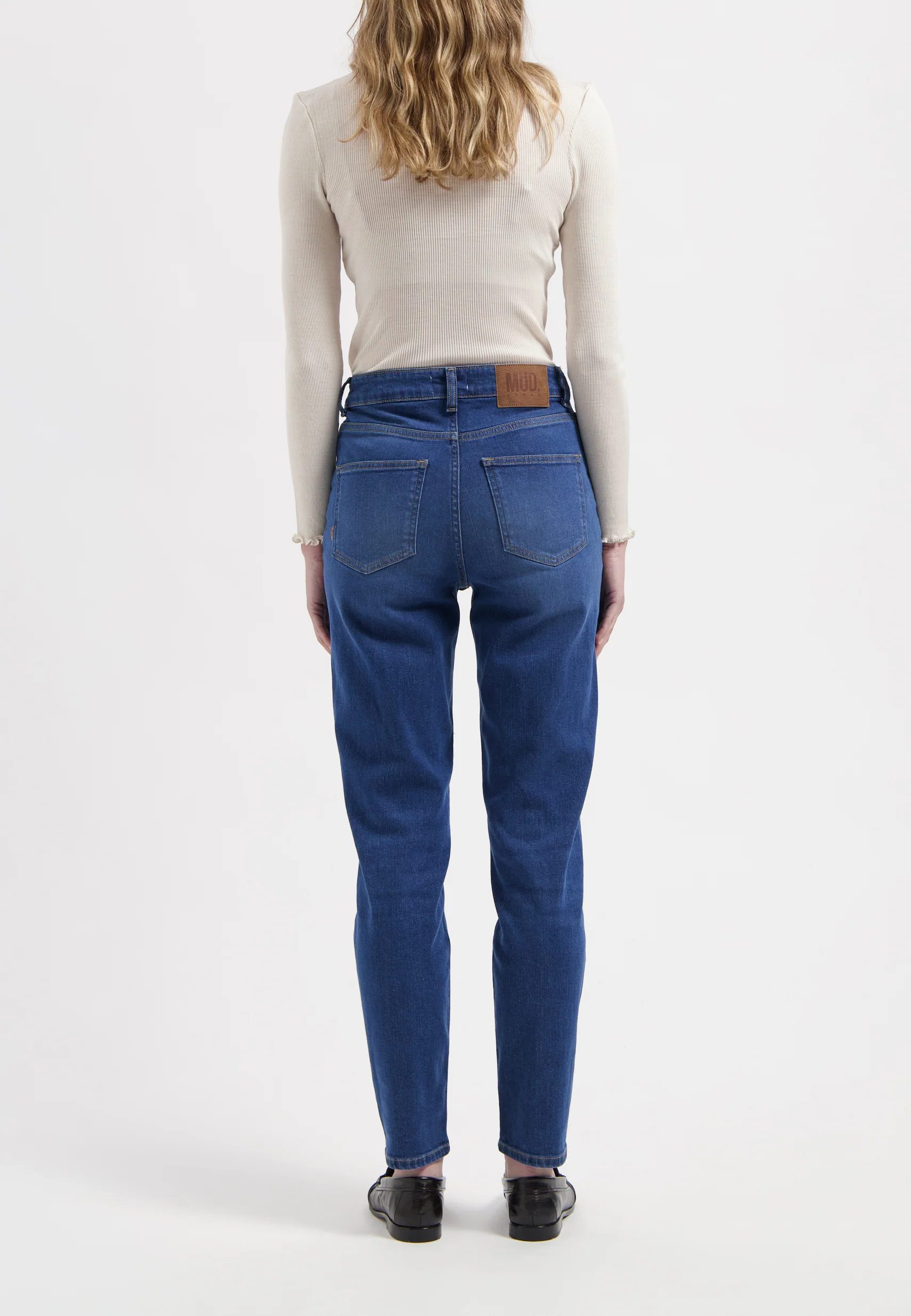 Mams High Tapered - Stone Indigo
