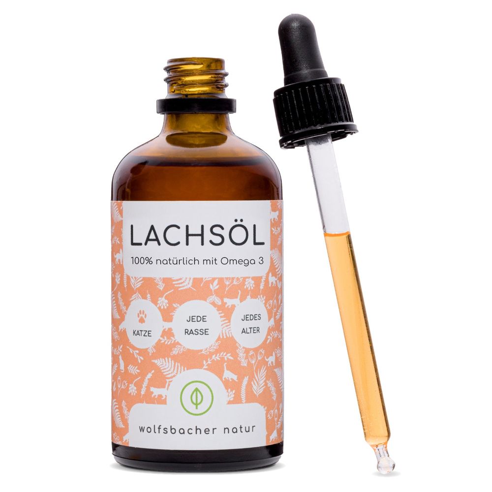 Wolfsbacher Natural Salmon Oil for Cats