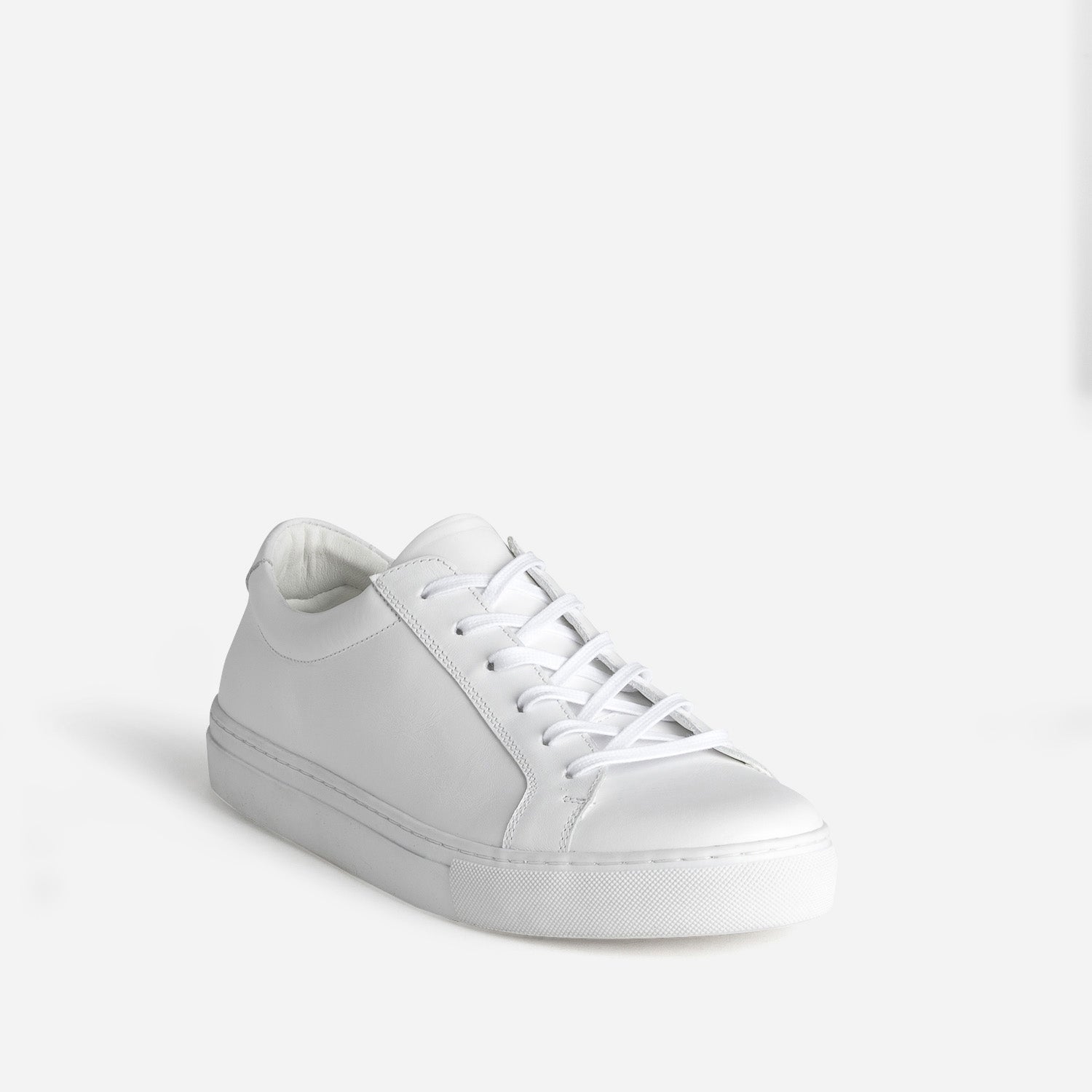 Tennis blanche cuir