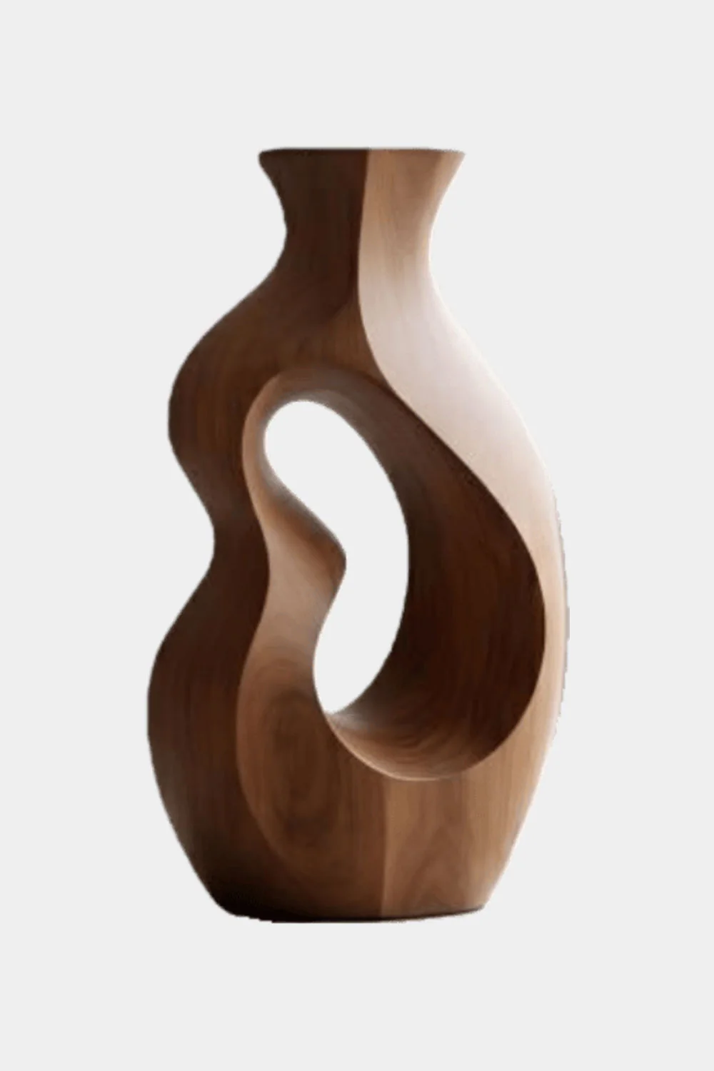 Vase Wood Sculpture #WG050