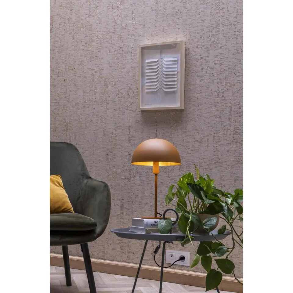 Lucide SIEMON Tafellamp - Okergeel