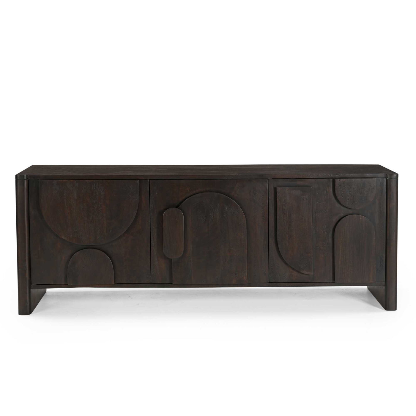 Starfurn Tv-meubel Zana - Donkerbruin Hout - 150x40x55cm