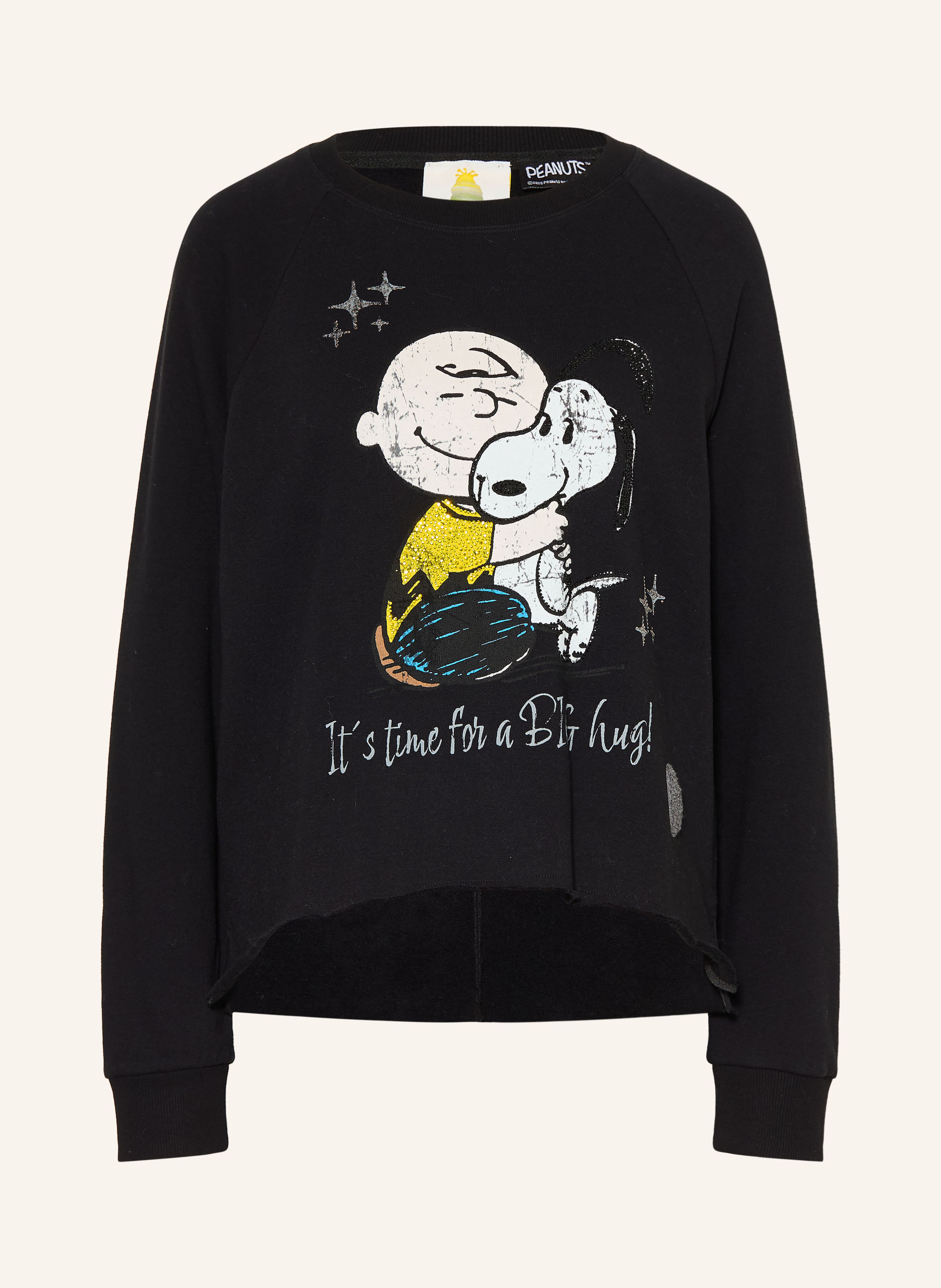 Princess GOES HOLLYWOOD Sweatshirt mit Schmucksteinen