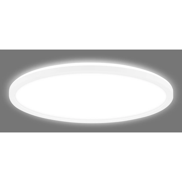 Leuchte, LED Deckenleuchte, ultraflach, 22 W, weiß matt