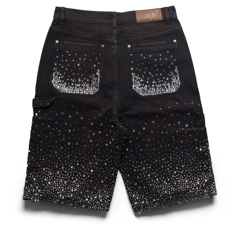 Birth Of Royal Child Redial 20K Diamond Shorts - Washed Black