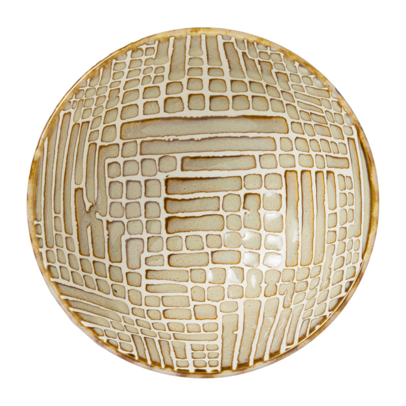 Schaaltje Jade - groen - &Oslash;12.3x5.8 cm