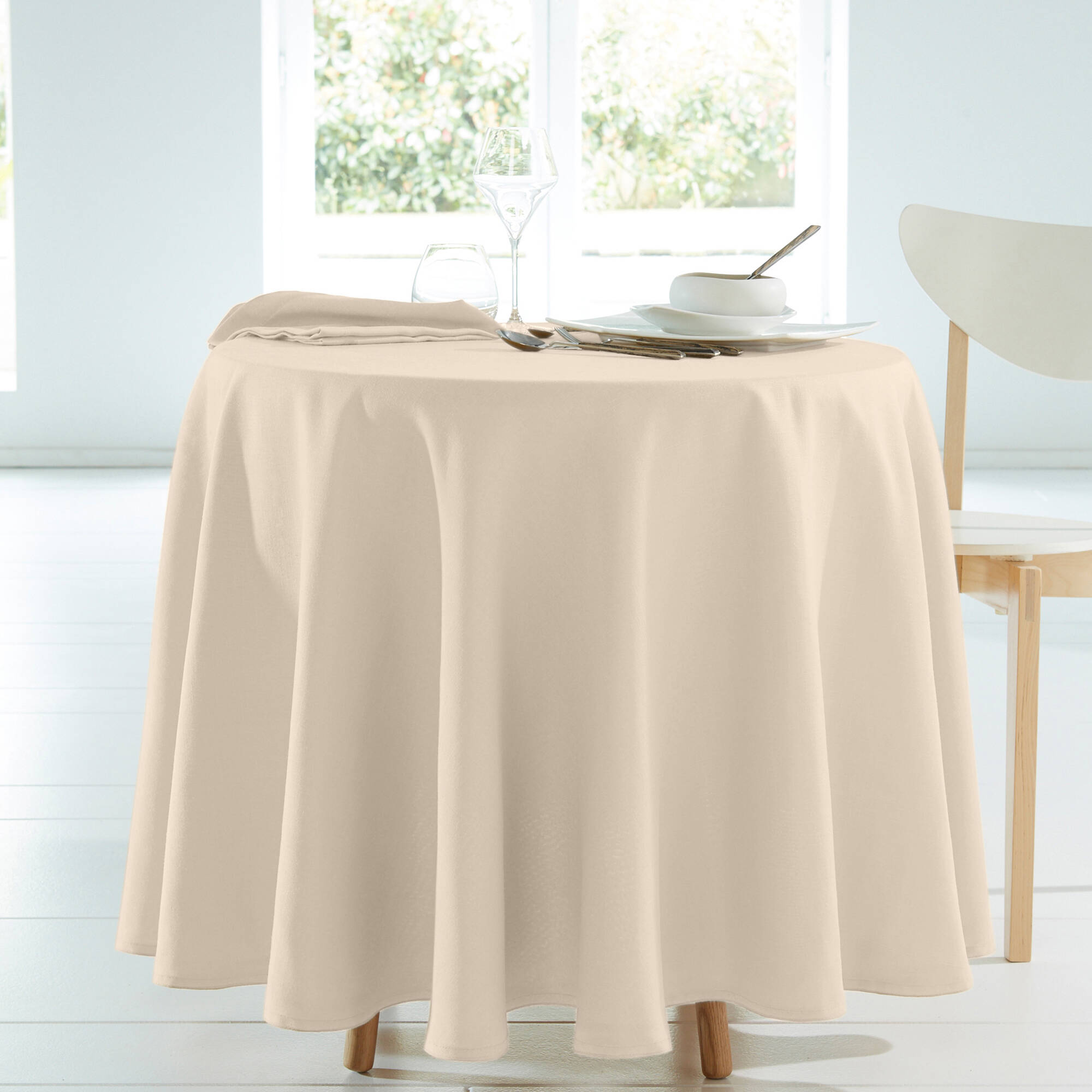Nappe infroissable