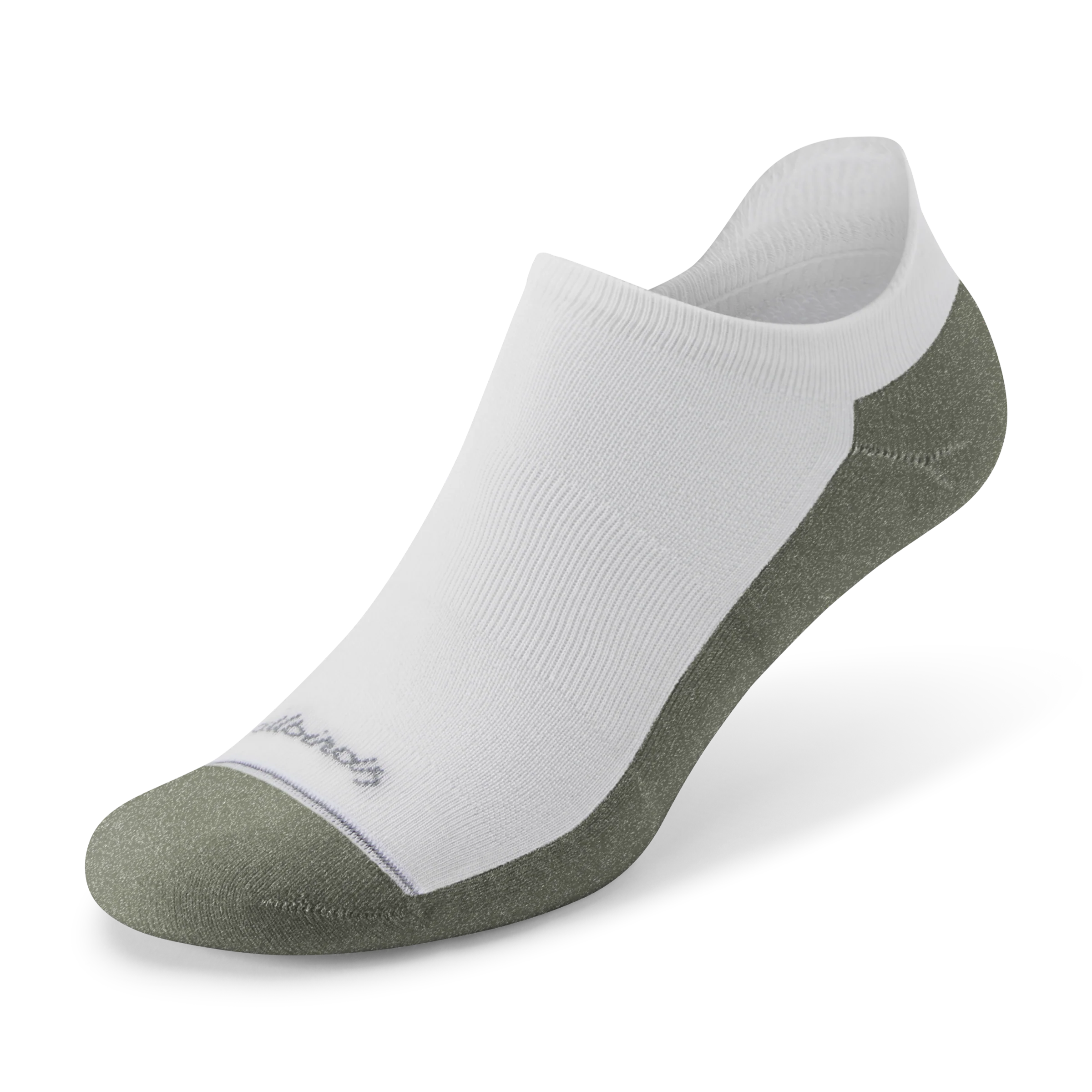 Anytime Ankle Sock - Blizzard/Thunder Green