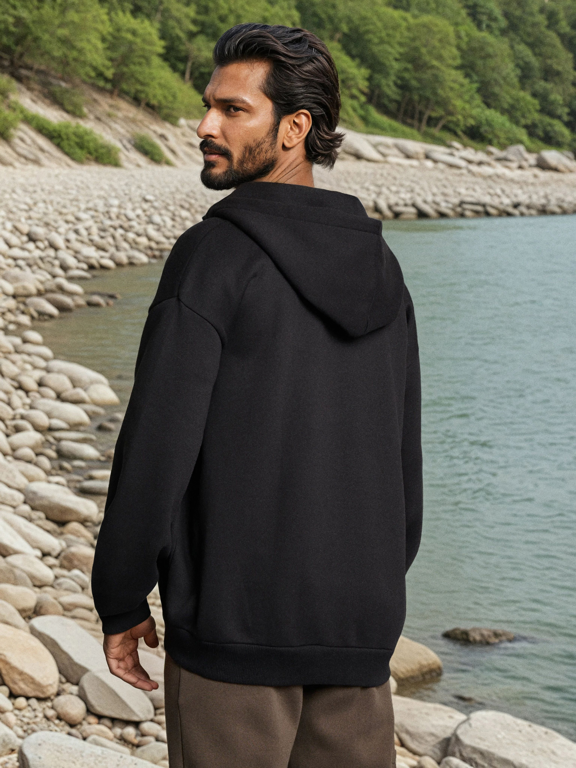 Bluza z kapturem basic