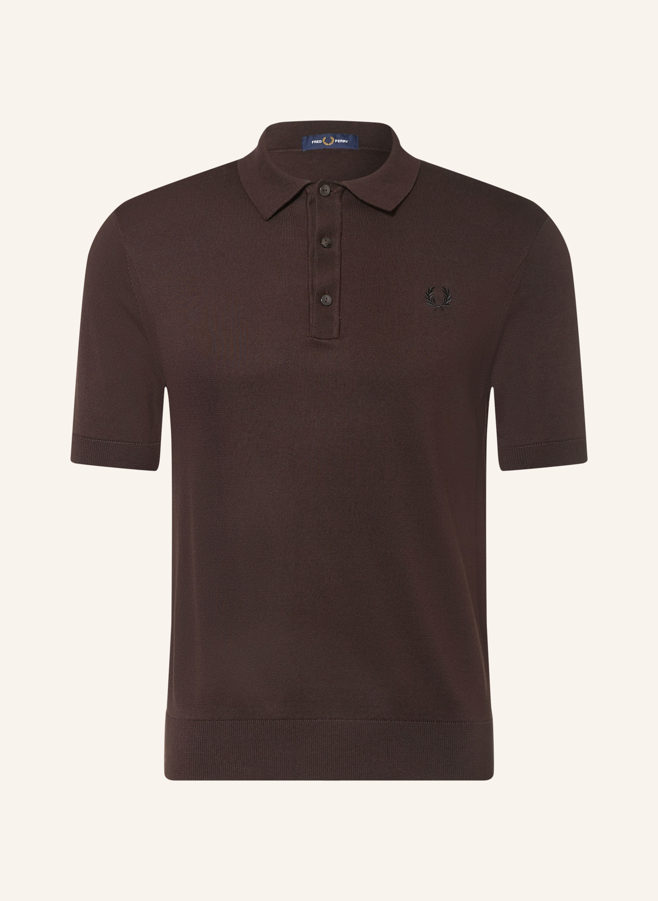 FRED PERRY Strick-Poloshirt