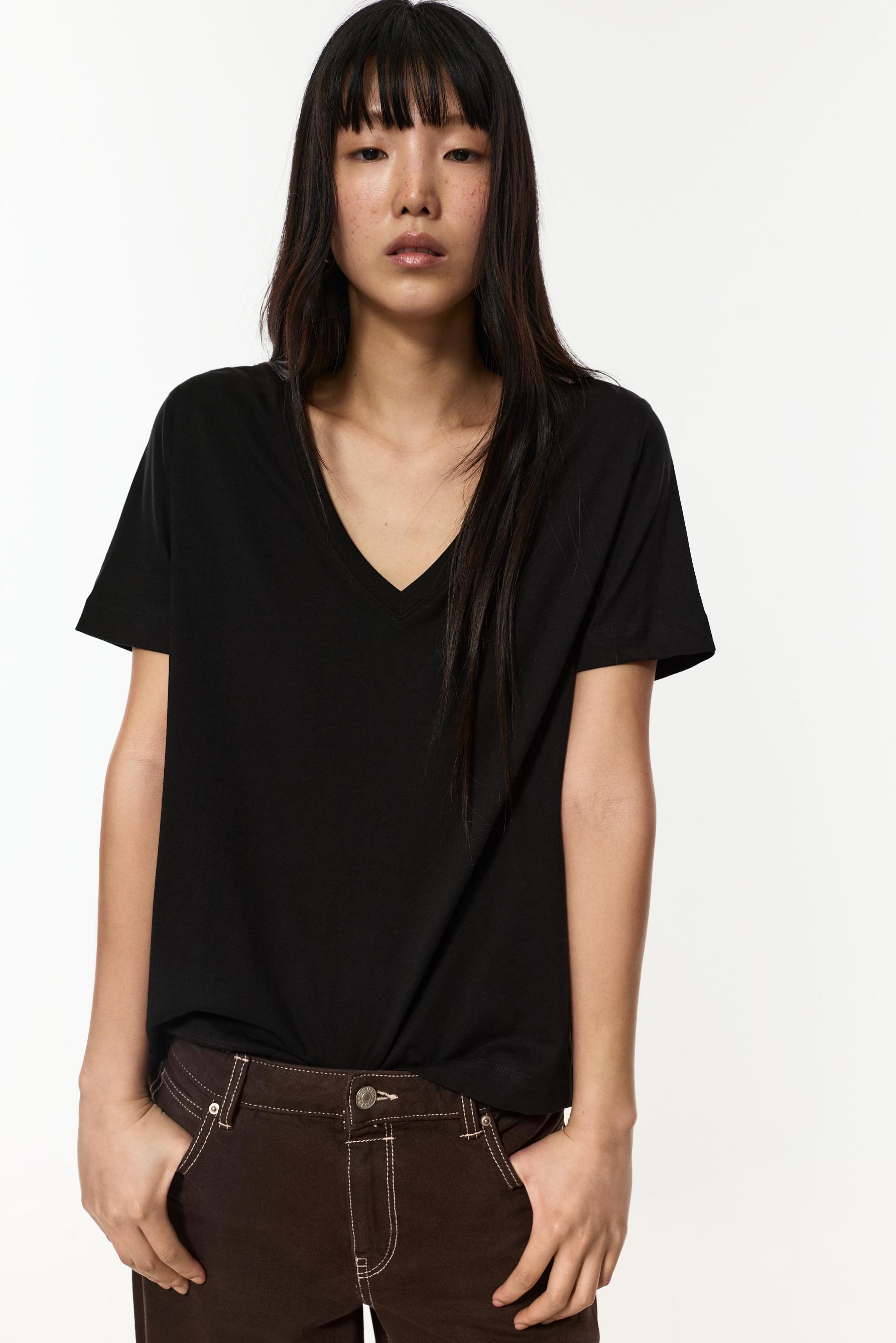 Pack camiseta cuello pico