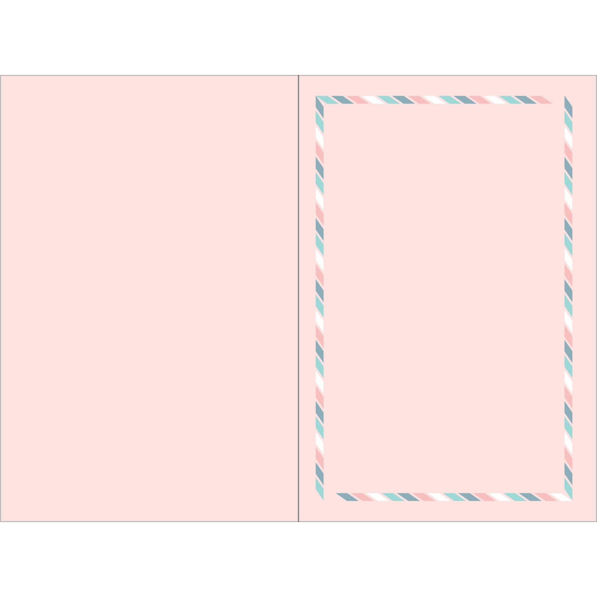 - Carte graphique bon anniversaire pastel et or